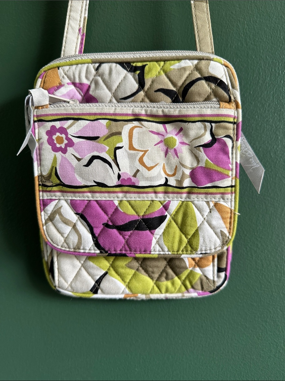 Vera Bradley Multicolor Quilted Crossbody Bag